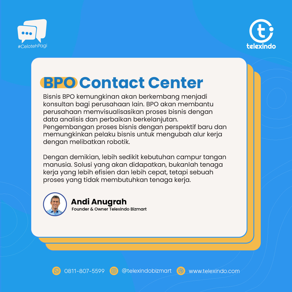 Celoteh Pagi: BPO Contact Center
