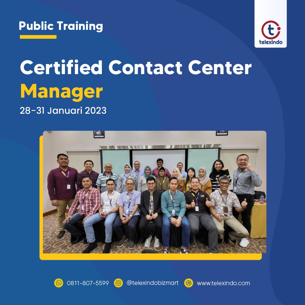 Mengatur Siklus Pengembangan SDM Contact Center Bersama Certified Manager