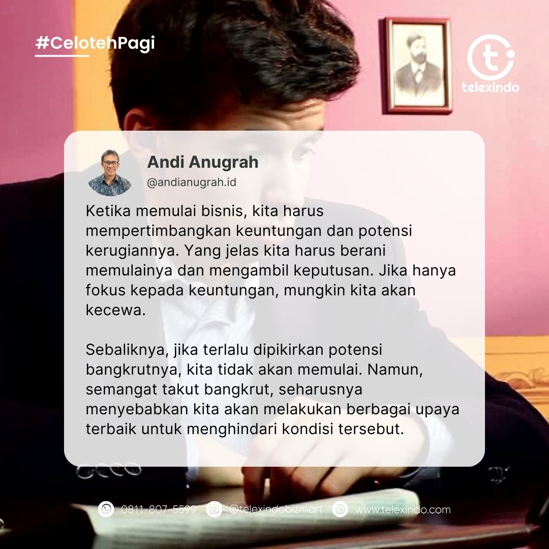 Celoteh Pagi: Bangkrut