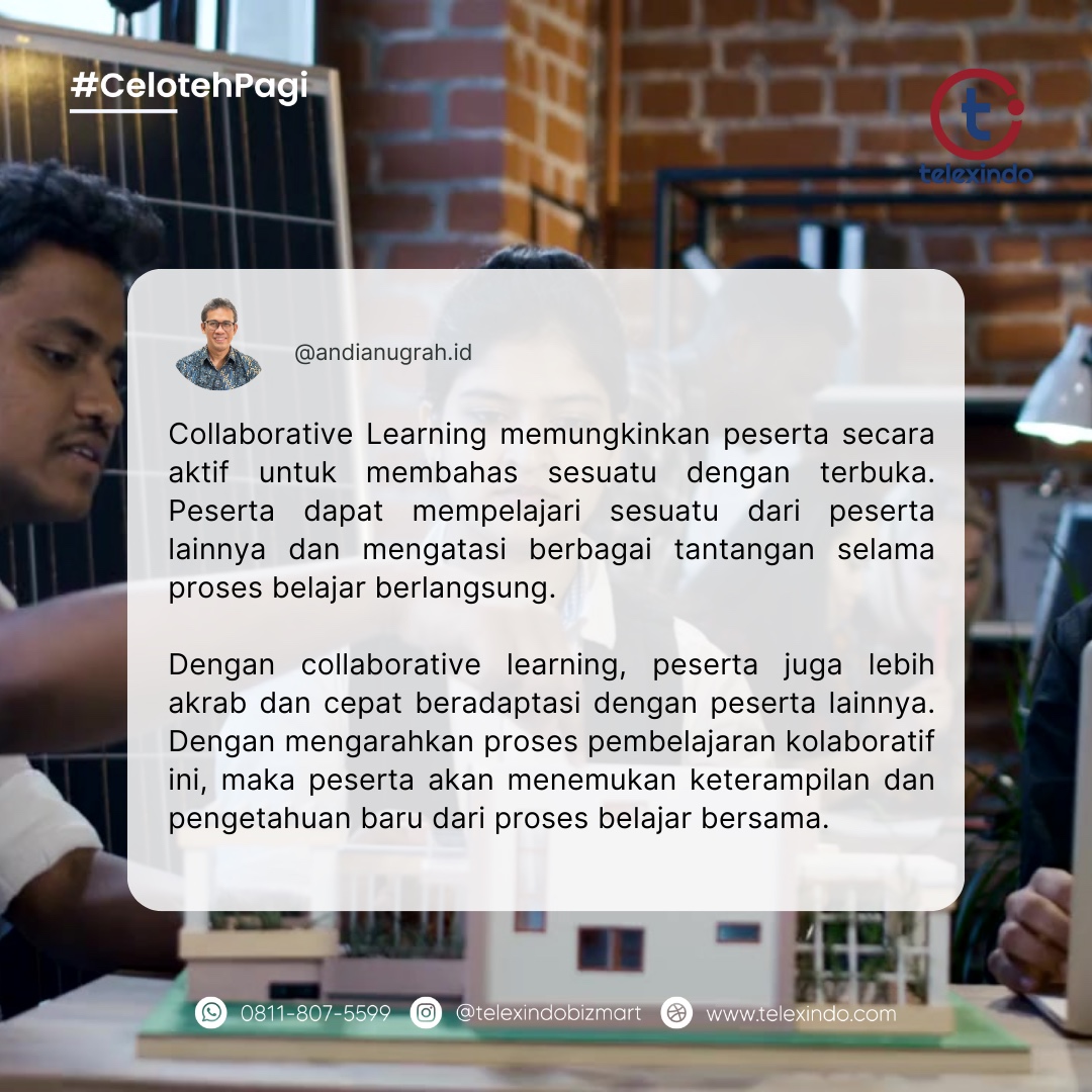 Celoteh Pagi: Collaborative Learning